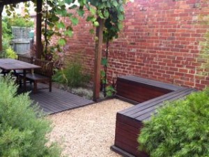 entertainment with storage & seating