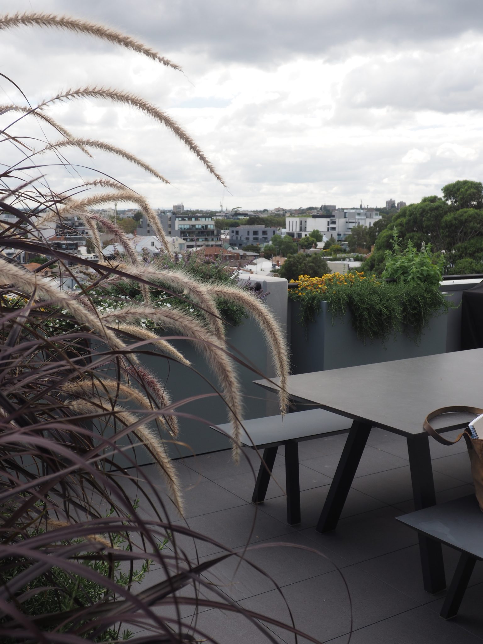 View of A penthouse garden with style - small spaces GARDEN DESIGN